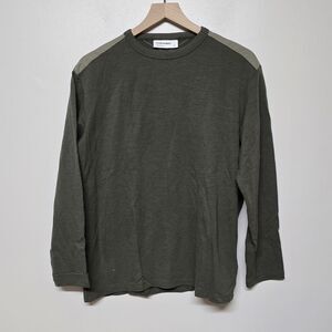 Icebreaker Mens Merino Pique Long Sleeve Crewneck Tee‎ sz M Outdoors Gorpcore